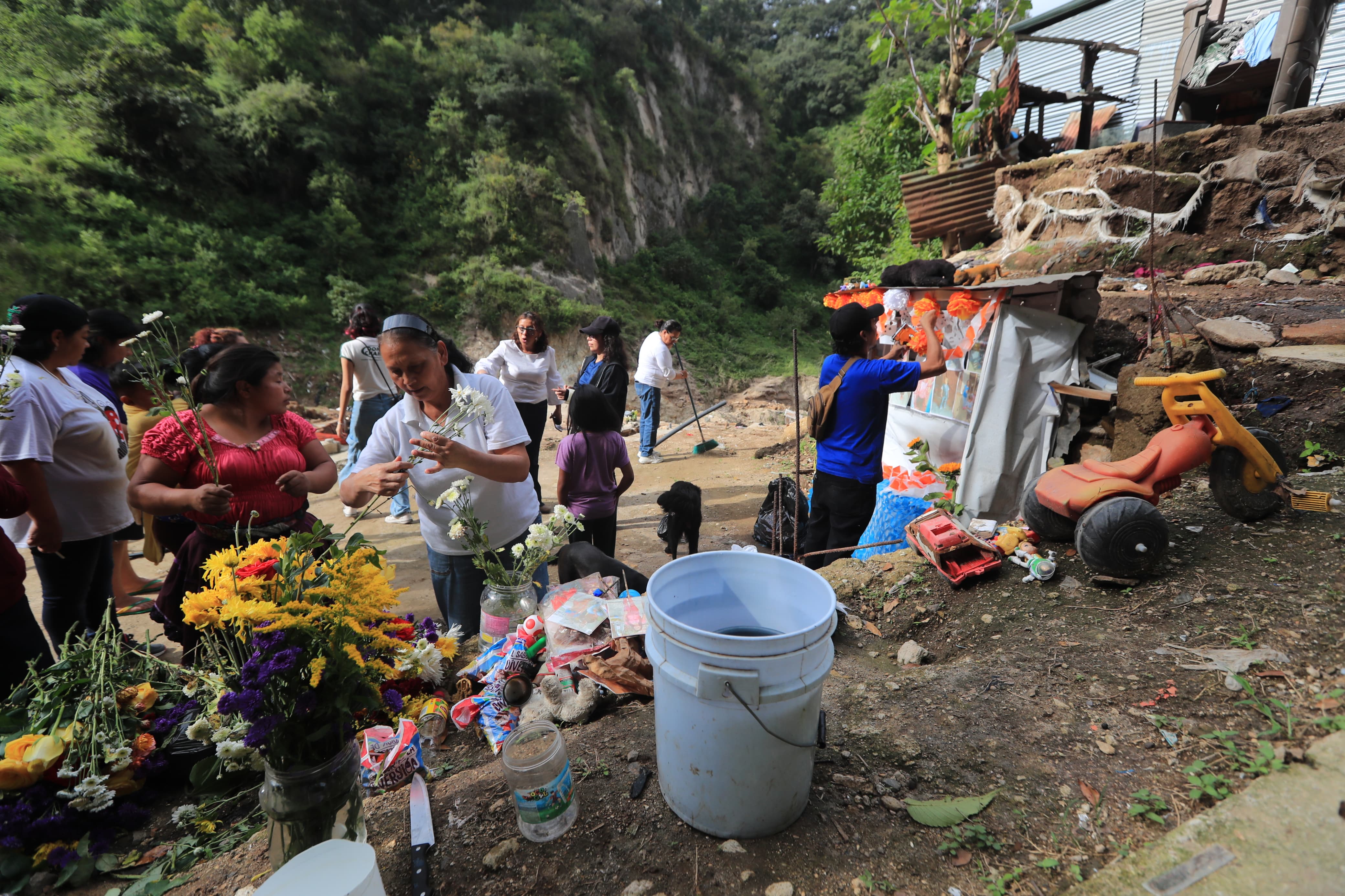 Preparativos para el homenaje a víctimas de asentamiento Dios es fiel'