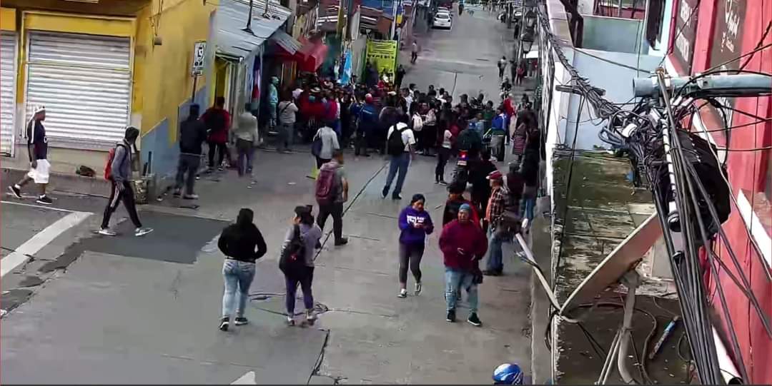 Fotos: Así transcurre la jornada de bloqueos en el departamento de Guatemala el 9 de octubre de 2023'