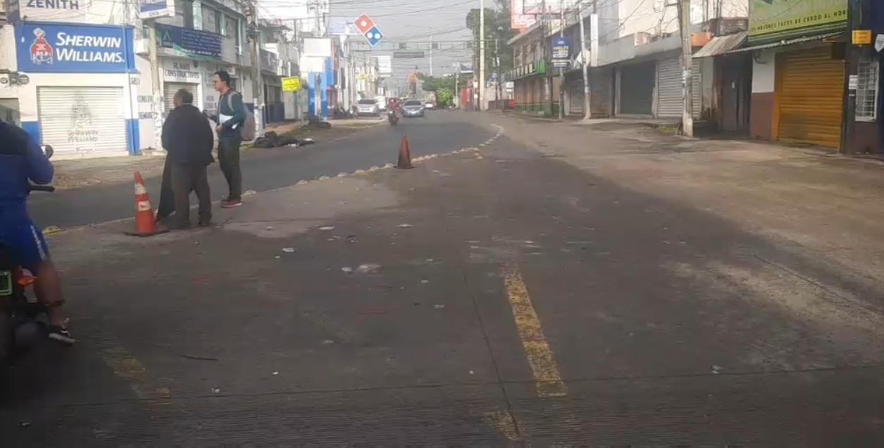 Fotos: Así transcurre la jornada de bloqueos en el departamento de Guatemala el 10 de octubre de 2023 tras 9 días de protestas'