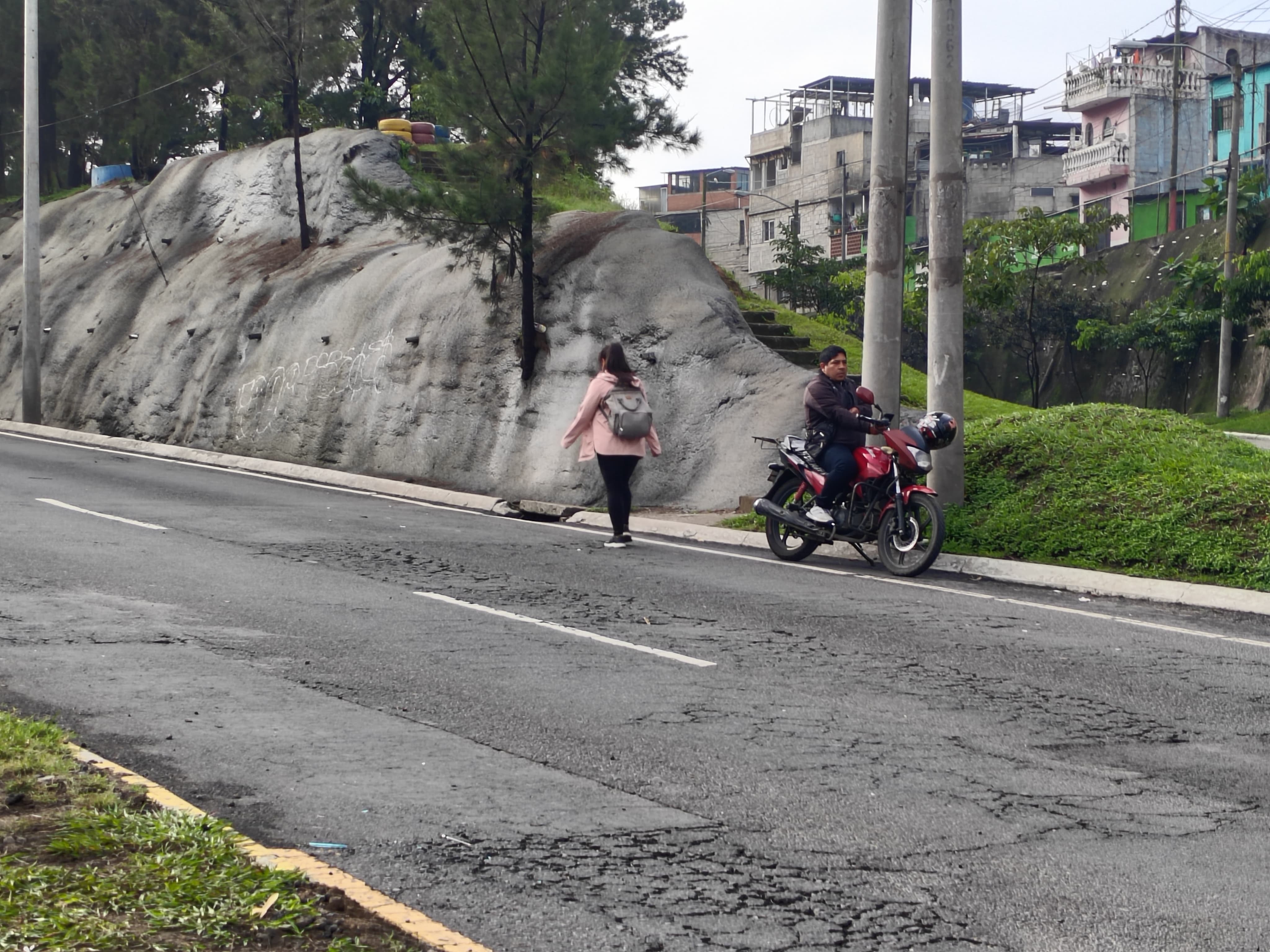 Fotos: Así transcurre la jornada de bloqueos en el departamento de Guatemala el 10 de octubre de 2023 tras 9 días de protestas'