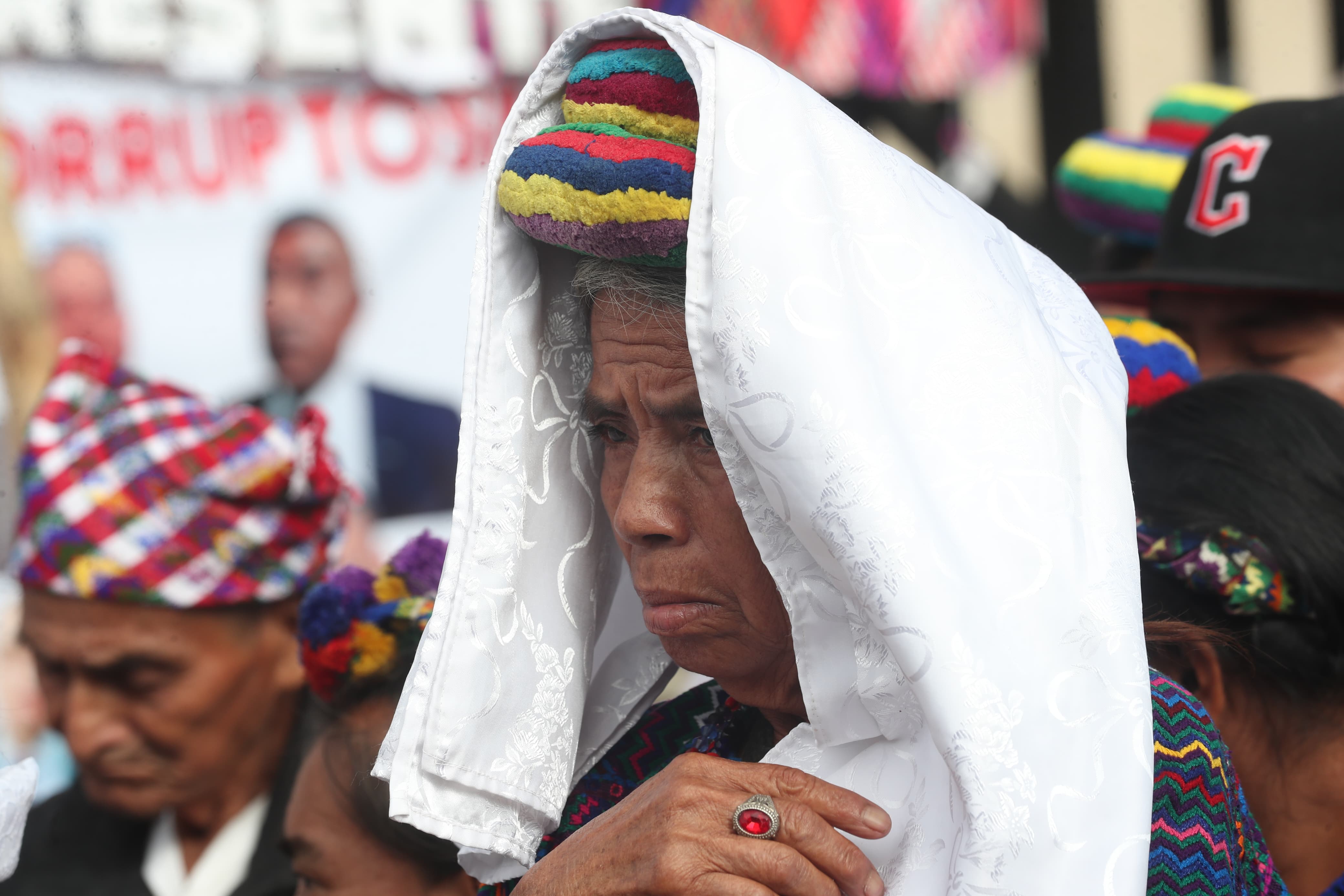 Fotos: Así transcurre la jornada de bloqueos en el departamento de Guatemala el 10 de octubre de 2023 tras 9 días de protestas'