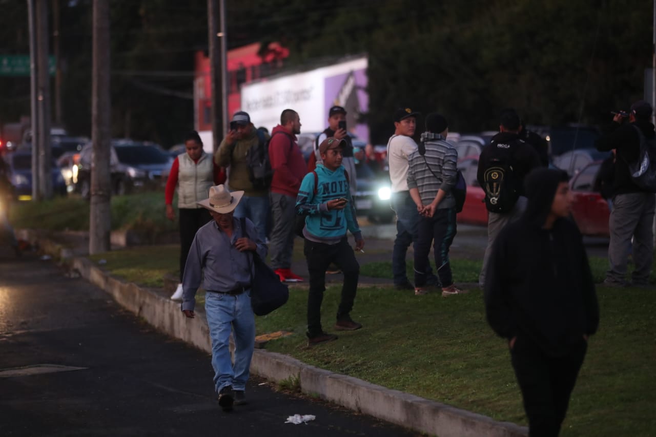 Fotos: Así transcurre la jornada onceava de bloqueos en Guatemala en este 12 de octubre de 2023'