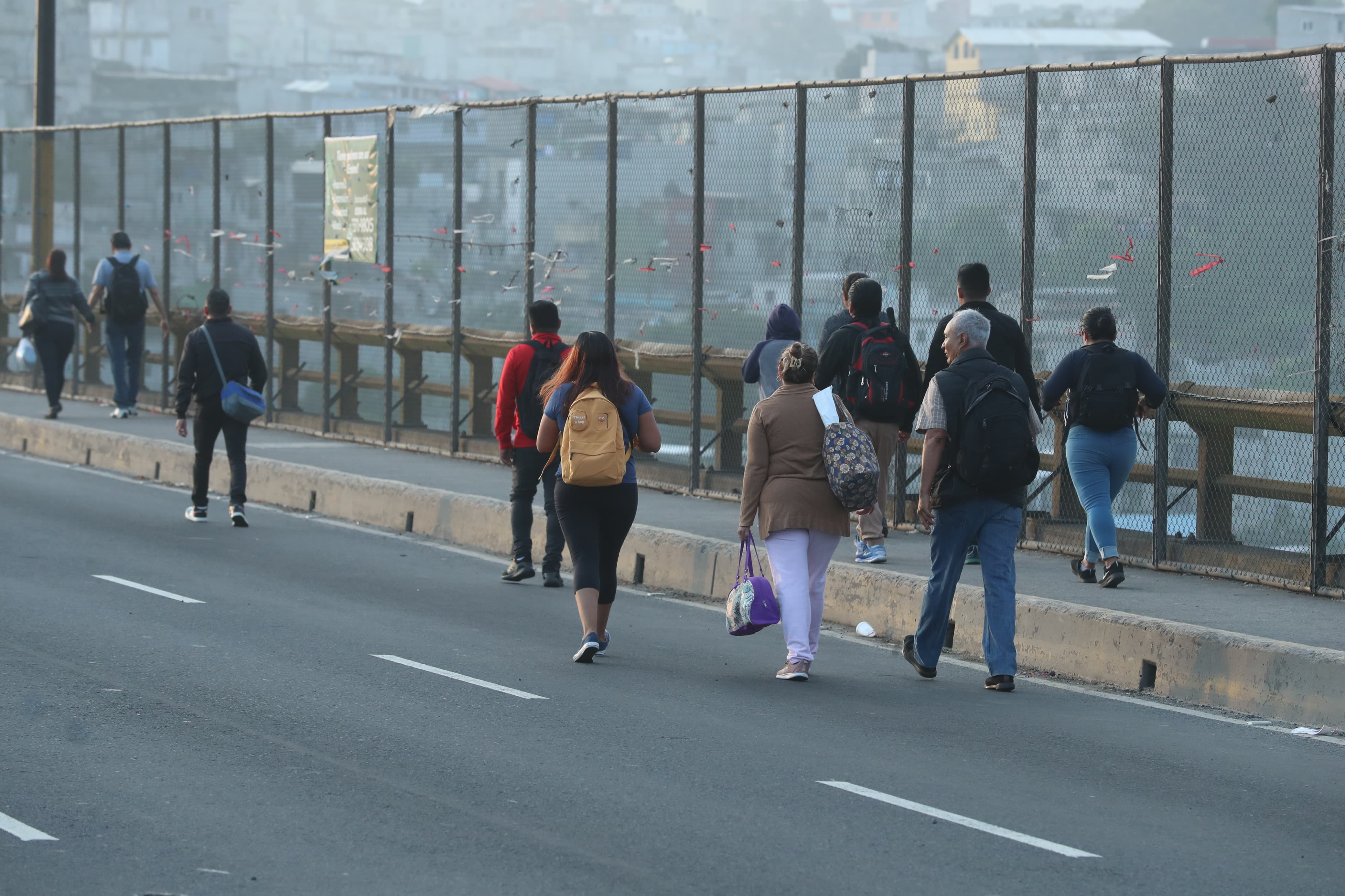 Fotos: Así transcurre la jornada onceava de bloqueos en Guatemala en este 12 de octubre de 2023'