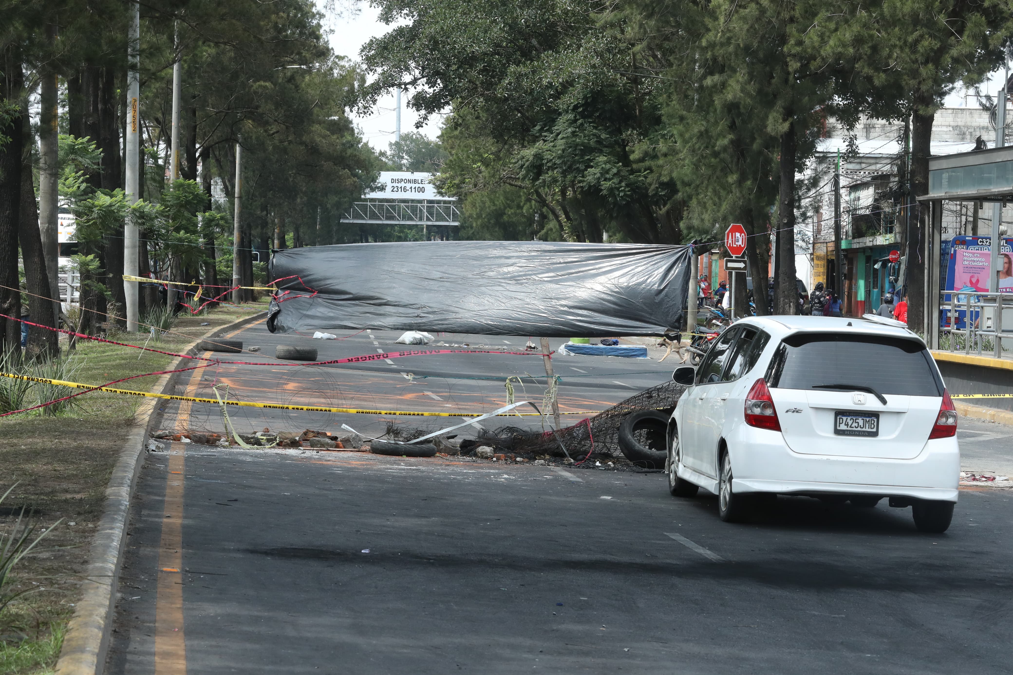 Fotos: Así transcurre la jornada onceava de bloqueos en Guatemala en este 12 de octubre de 2023'