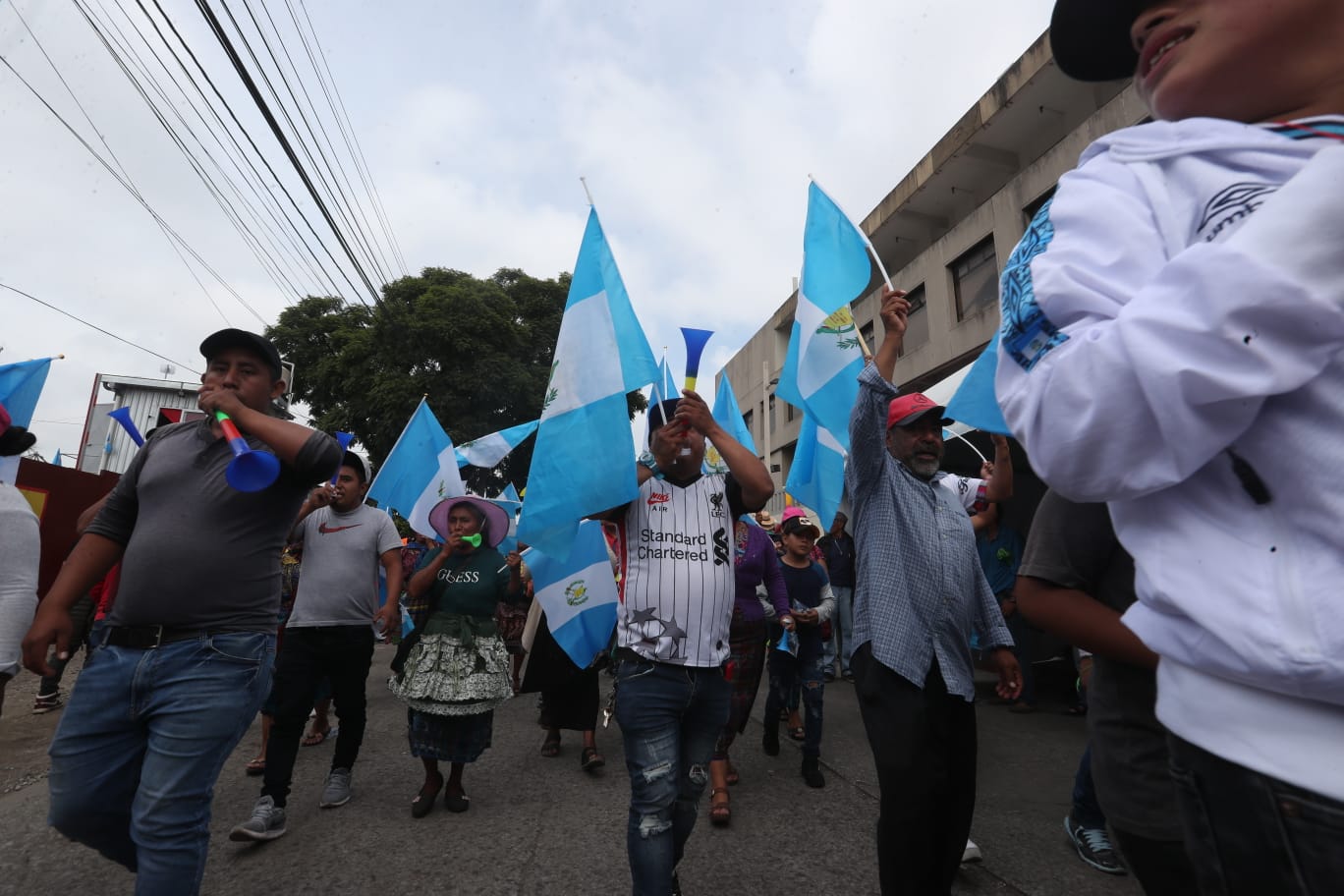 Fotos: Así transcurre la jornada onceava de bloqueos en Guatemala en este 12 de octubre de 2023'