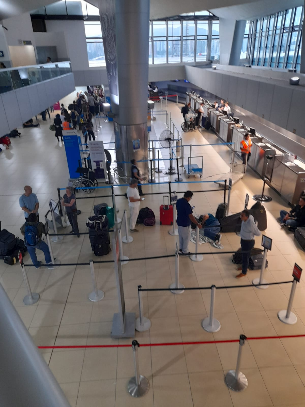 Situación en el Aeropuerto Internacional La Aurora'