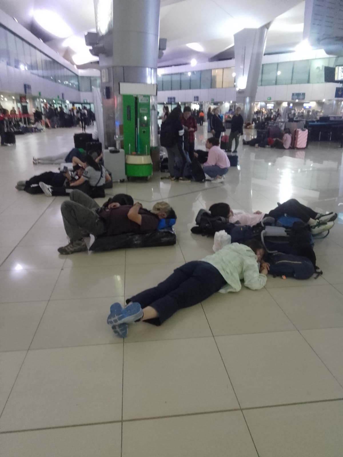 Situación en el Aeropuerto Internacional La Aurora'