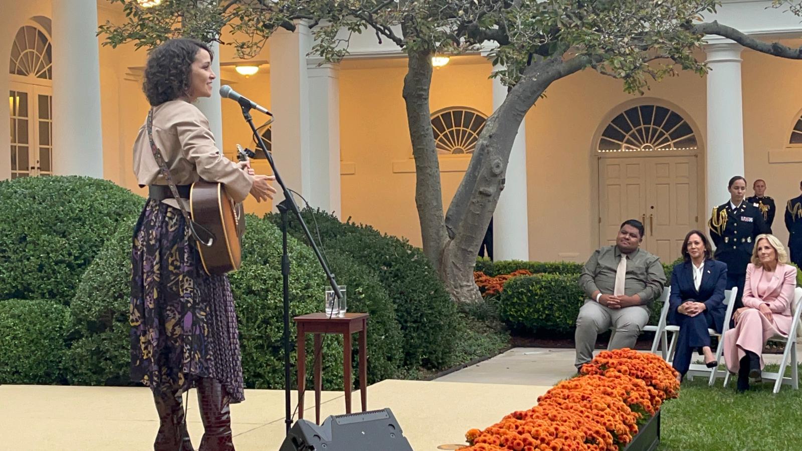 Gaby Moreno en la Casa Blanca