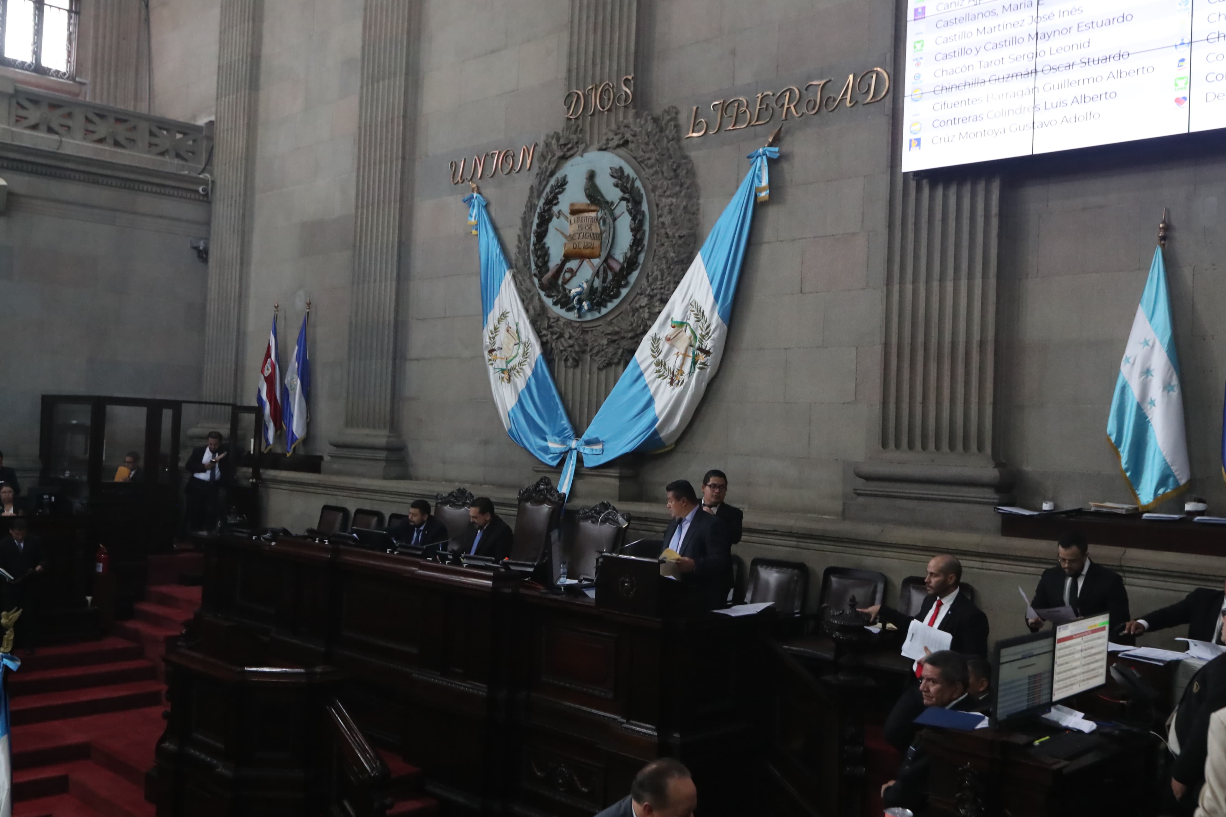 La decisión respecto a la cancelación del partido Movimiento Semilla debe ser elevada al pleno del Congreso de la República. (Foto Prensa Libre: Elmer Vargas)