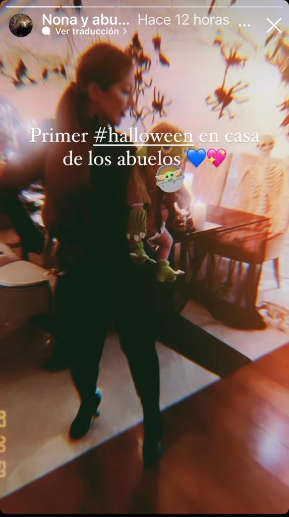 Bebé de Cazzu y Nodal celebra primer Halloweem con la abuela Cristy