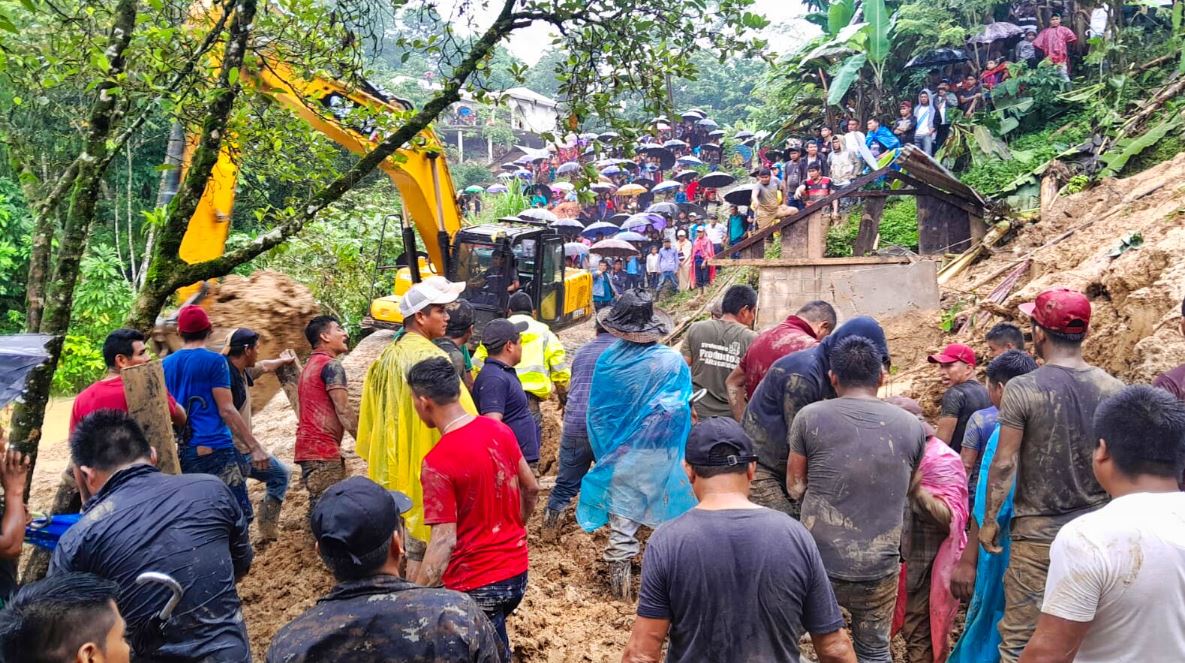 DAÑOS POR LLUVIAS EN USPANTÁN. F.COMUNA