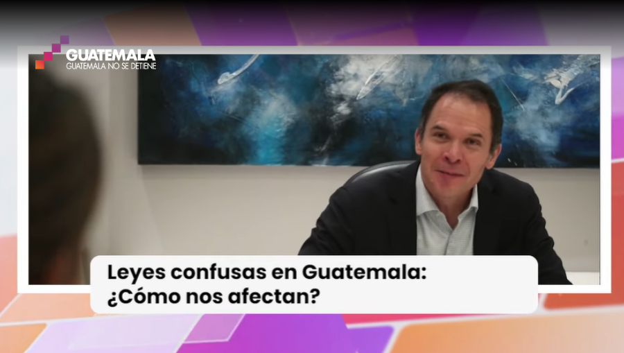 Una ley mla redactada y poco clara puede bastar para provocar enormes rezagos en el país. (Foto Prensa Libre: Captura de Pantalla)