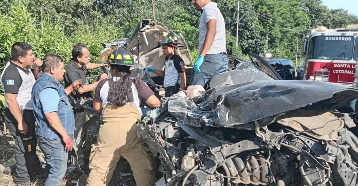 FUERTE ACCIDENTE EN RUTA AL PACÍFICO