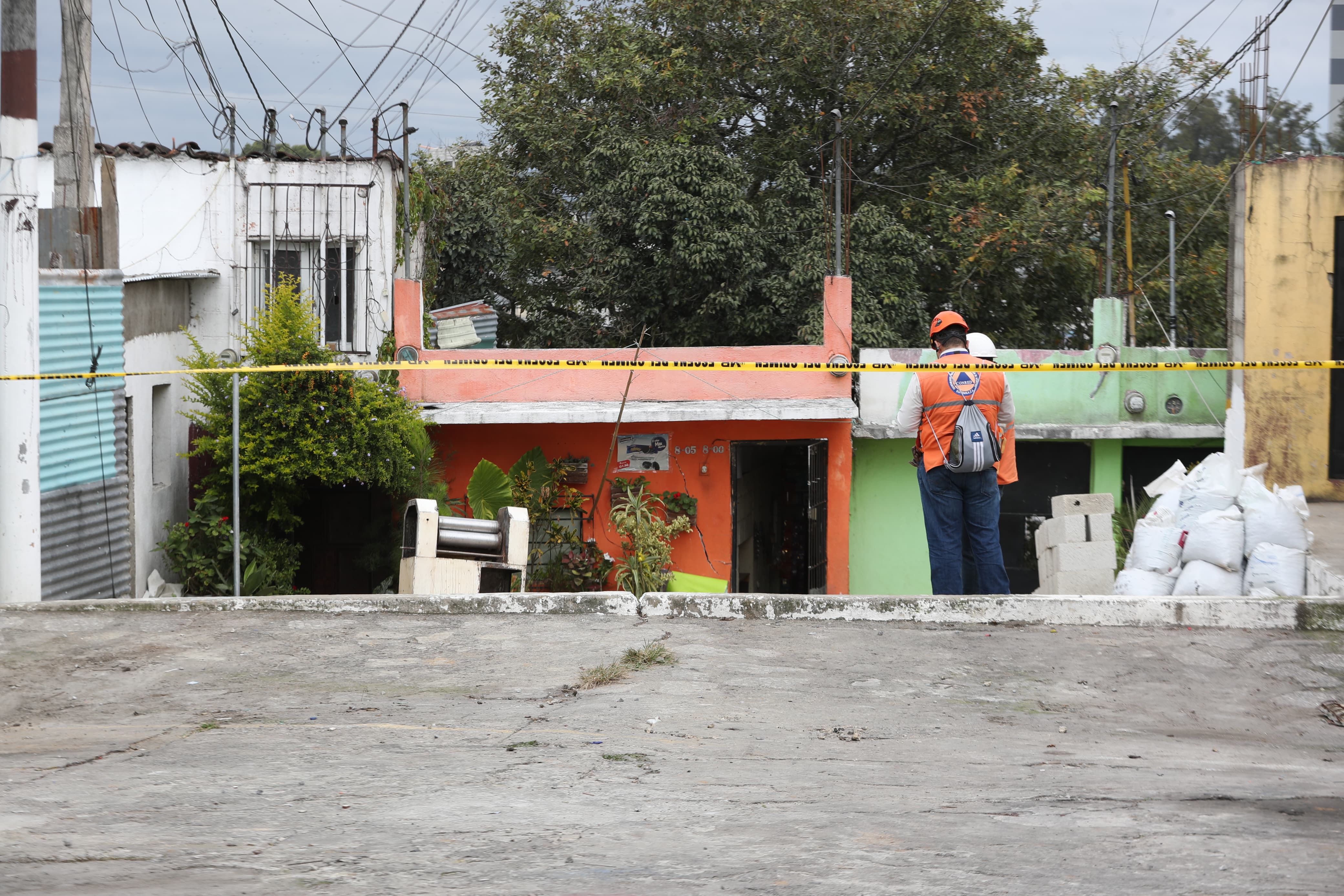 derrumbe zona 3 ciudad de Guatemala'