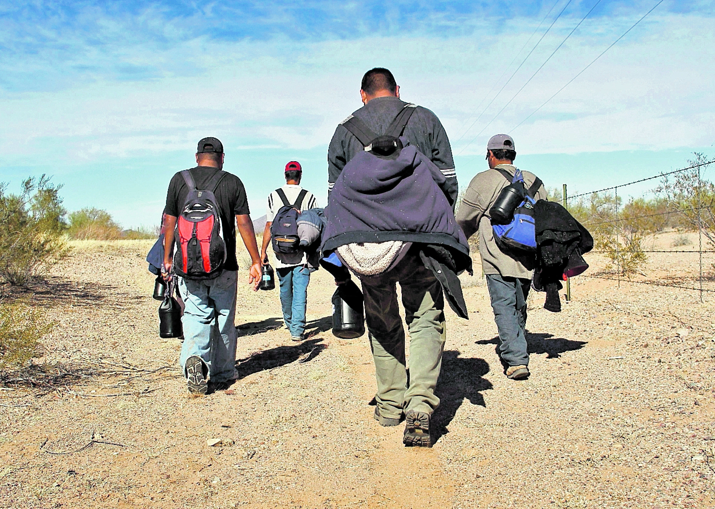 Los migrantes guatemaltecos indocumentados que han fallecido en su trayectoria hacia Estados Unidos pueden ser identificado a través de pruebas de ADN. (Foto Prensa Libre: Hemeroteca PL)