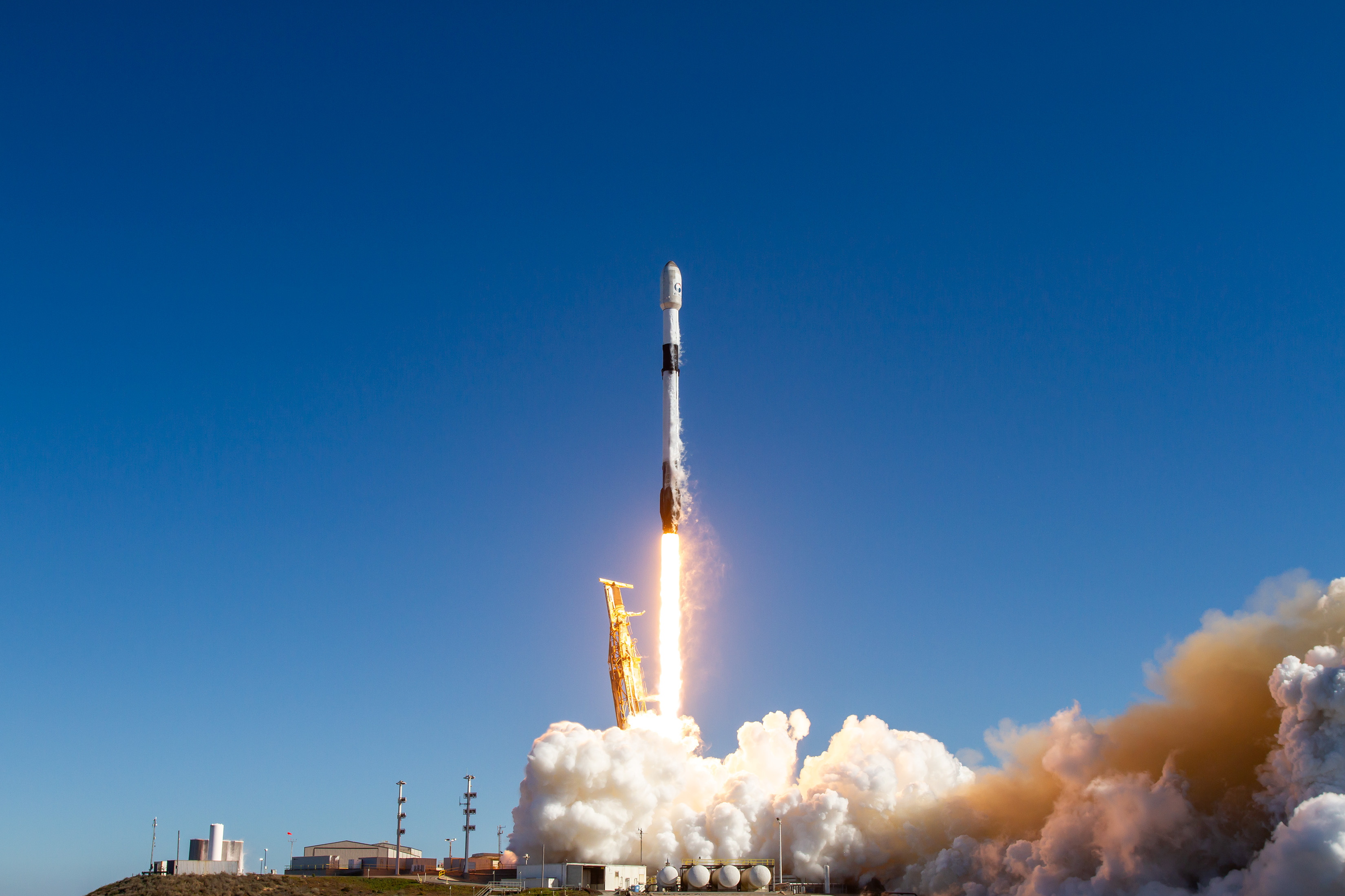 El primer satélite espía militar de Corea del Sur (Foto Prensa Libre: EFE).