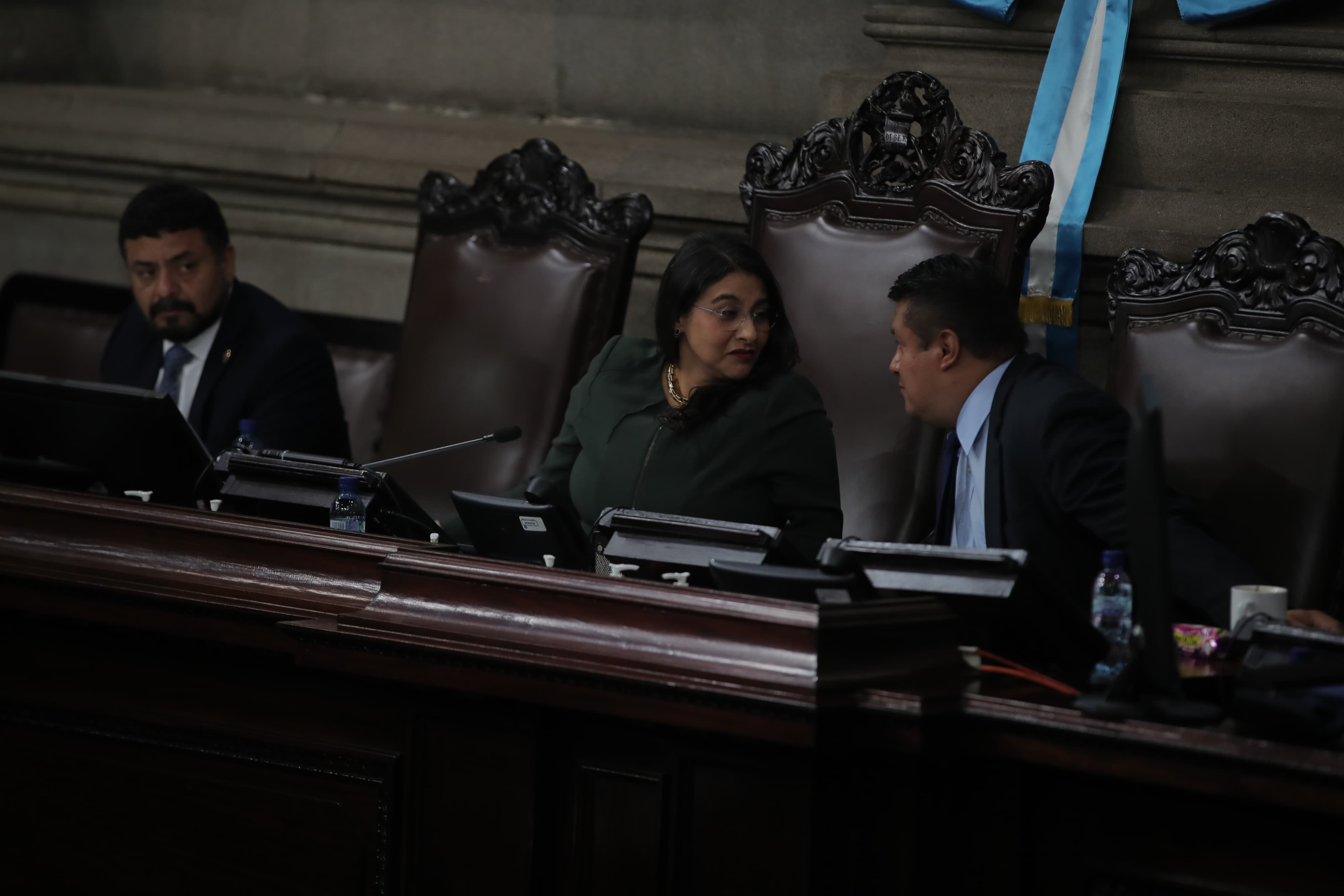 Sesión en el Congreso de la República este 6 de diciembre de 2023. (Foto Prensa Libre: Byron Baiza)