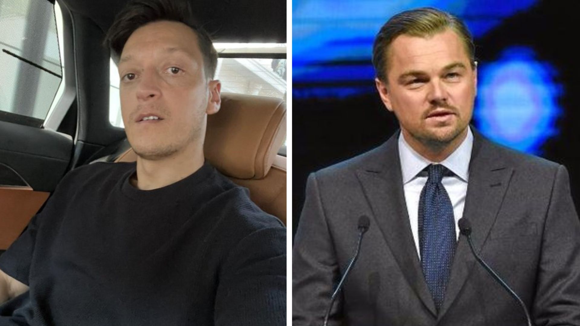 El exjugador del Arsenal, Mesut Özil, defendió al cuadro gunner del ninguneo que el actor, Leonardo DiCaprio, hizo con los futbolistas de la Premier League. (Foto Prensa Libre: RRSS)