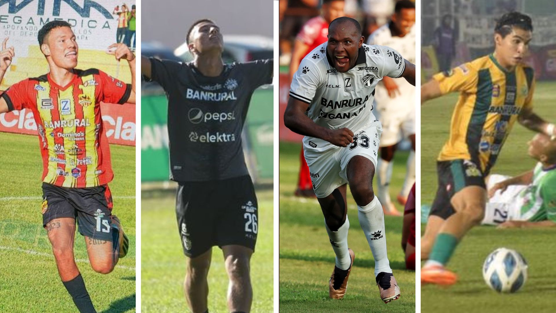 Zacapa, Xela, Comunicaciones y Guastatoya se disputarán el título del campeonato. (Foto Prensa Libre: RRSS)