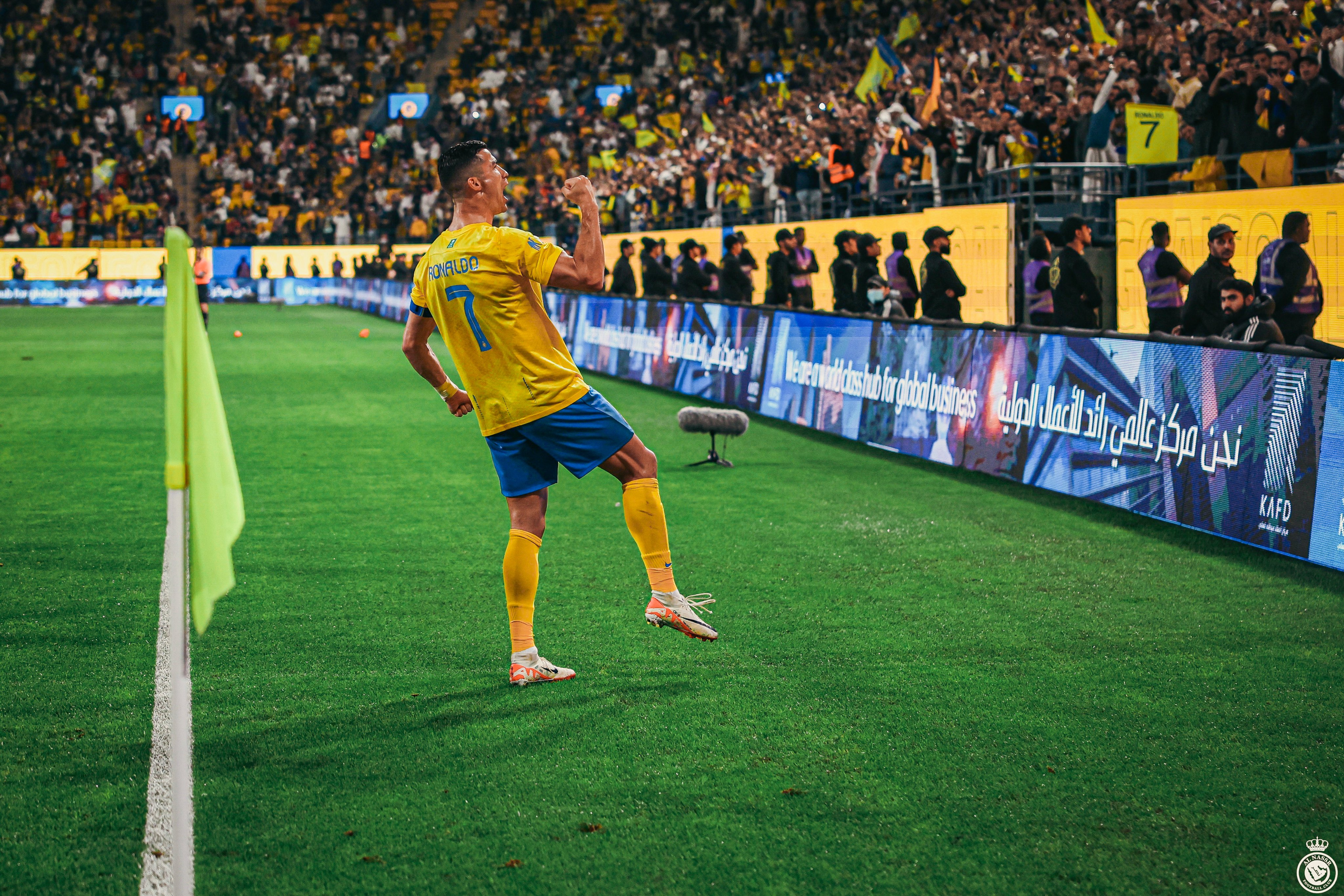 Cristiano Ronaldo sigue mostrando su gran nivel goleador. (Foto Prensa Libre: AL Nassr).