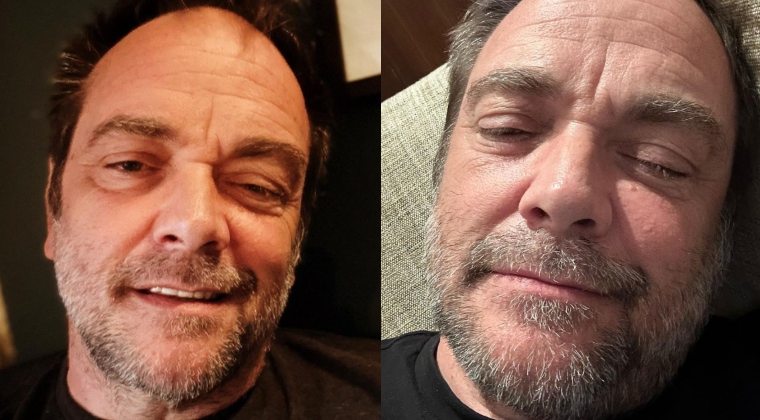 Mark Sheppard soportó seis infartos en un día