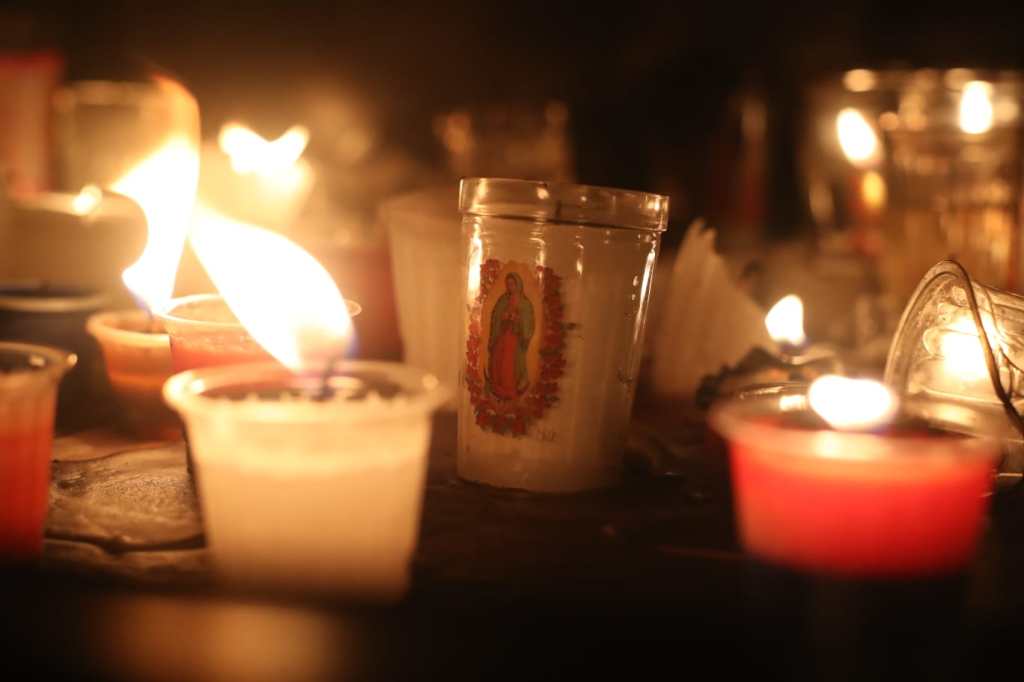 Vela de la Virgen de Guadalupe
