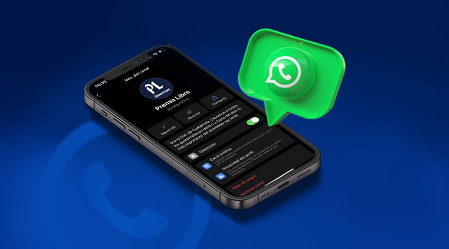 Ahora puede recibir las noticias por el Canal de WhatsApp de Prensa Libre. (Foto: Prensalibre)