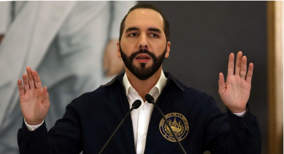 Nayib Bukele, presidente de El Salvador. (Foto Prensa Libre: EFE)