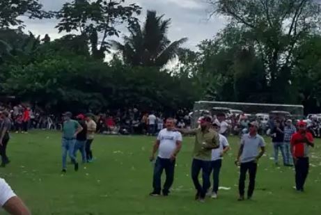 Disparos en un supuesto partido en Izabal