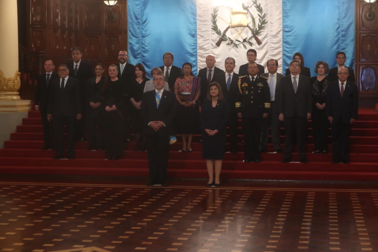 Víctor Hugo Ventura, fue juramentado en la madrugada del 15 de enero como ministro de Energía y Minas, por el presidente de la República, Bernardo Arévalo. (Foto Prensa Libre: Juan Diego González) 