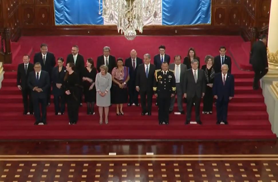 Juramentación de nuevo gabinete de Gobierno