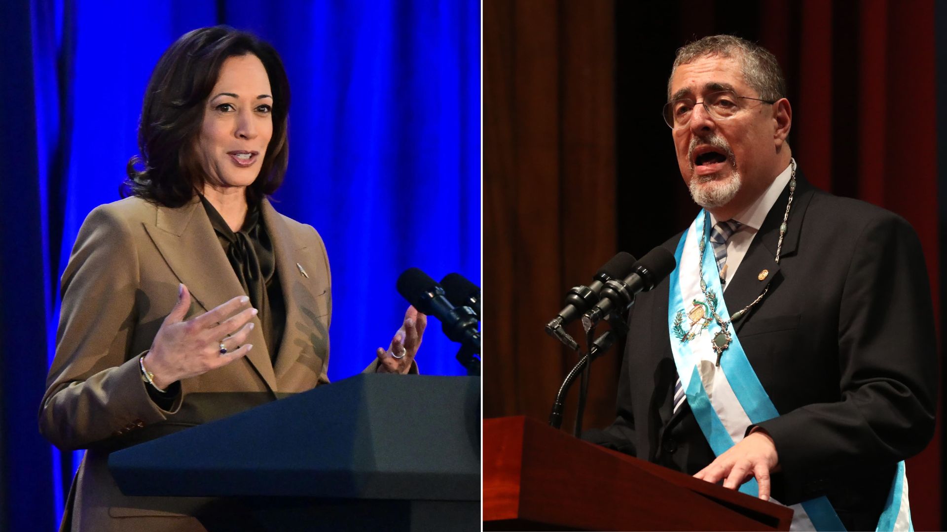 Kamala Harris felicita a Bernardo Arevalo presidente de Guatemala 2024