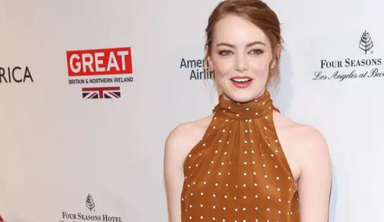 La actriz Emma Stone. AFP