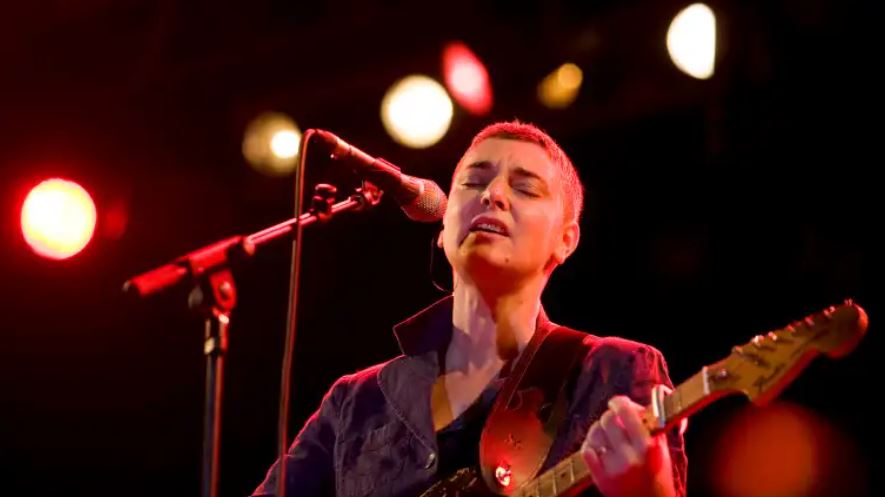 La cantante irlandesa Sinéad O'Connor