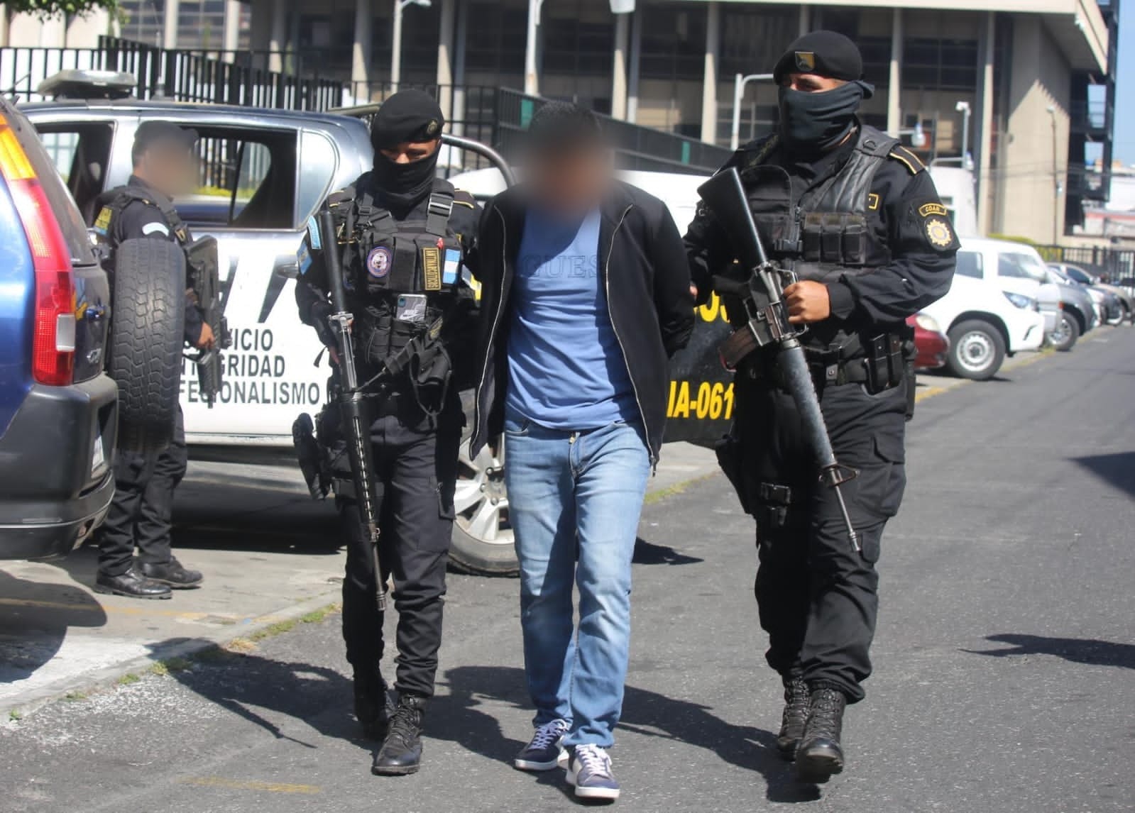 Luis Enrique Ruiz Morales, de 38 años, fue arrestado este 3 de enero en Antigua Guatemala. Es el primer guatemalteco extraditable en el 2024. Lo acusan de narcotráfico. (Foto Prensa Libre: SGAIA).