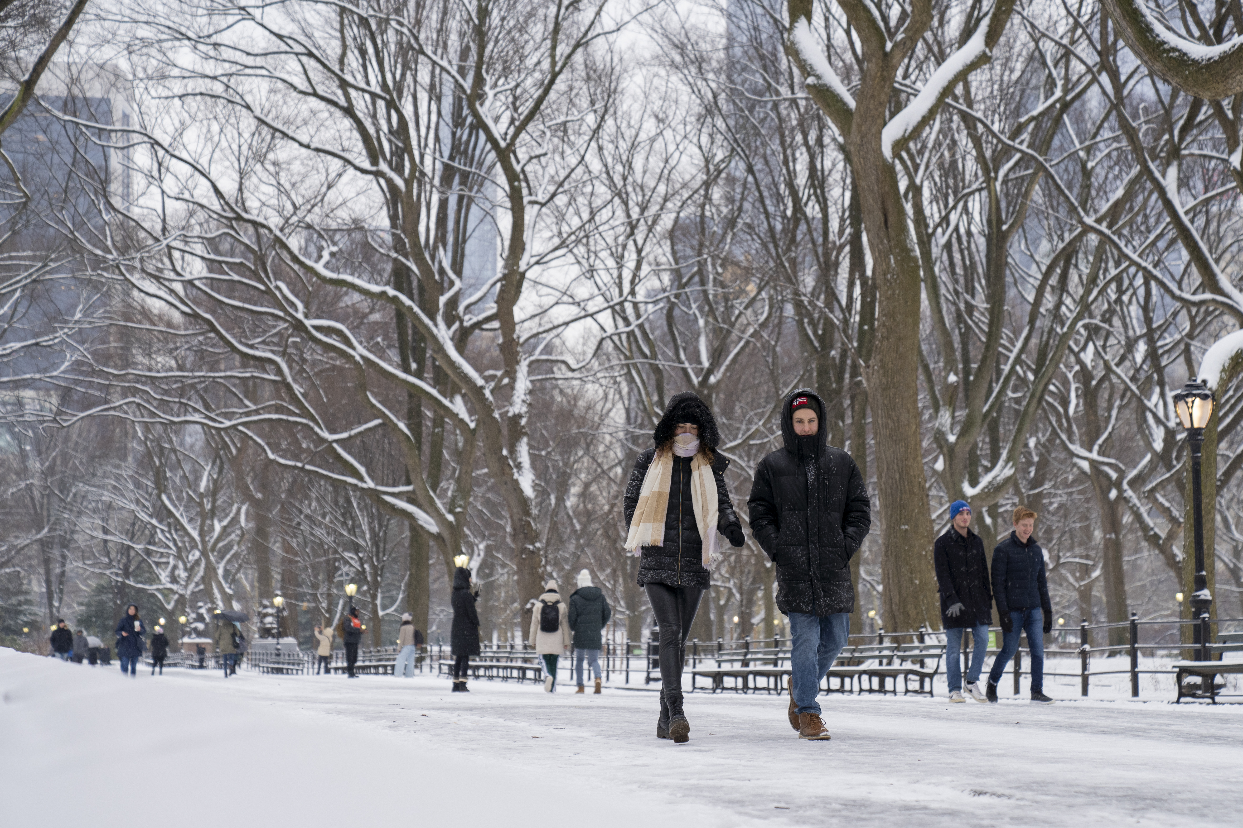 La nieve y las gélidas temperaturas persisten en buena parte de Estados Unidos