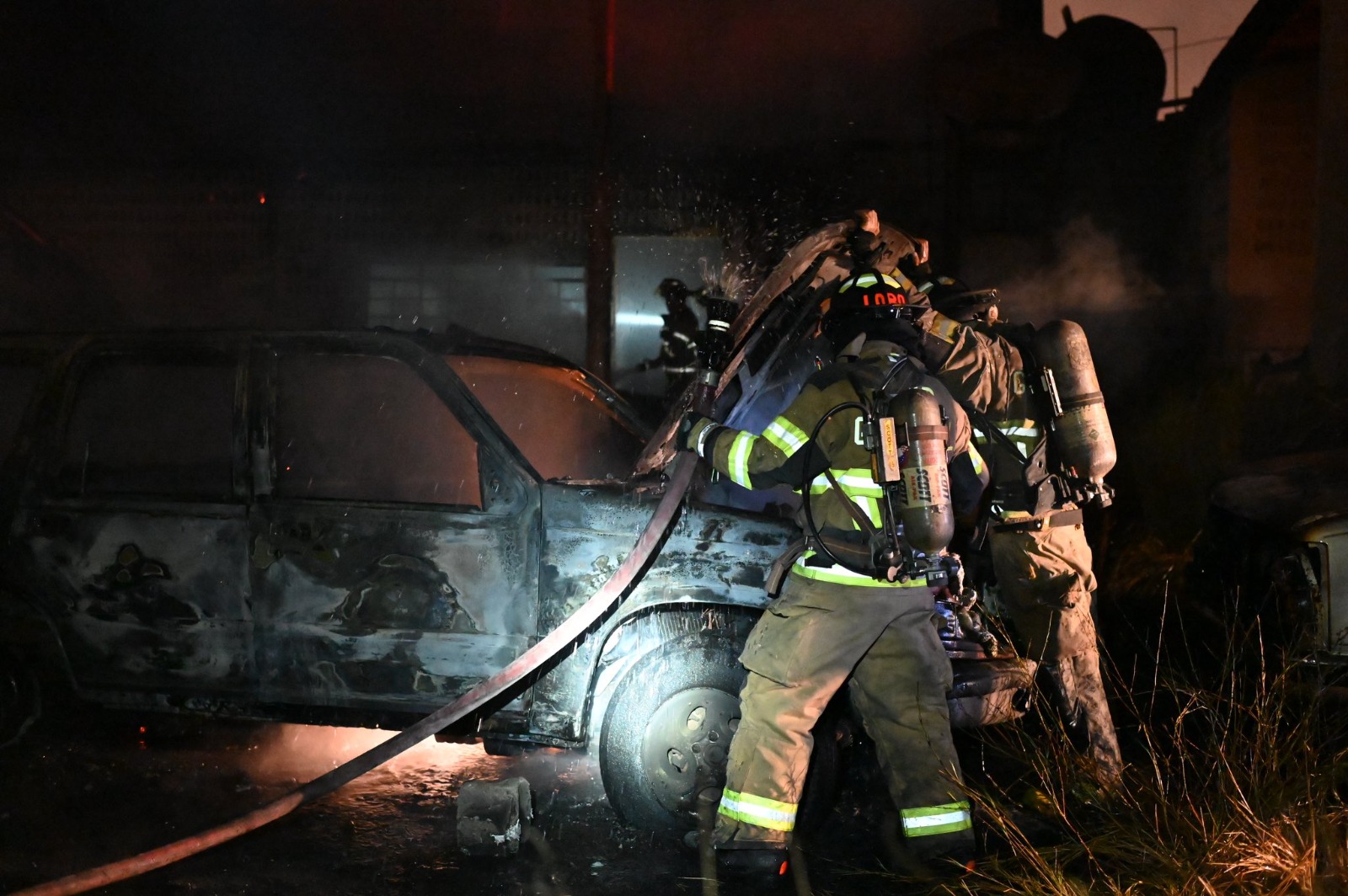 Incendio Dirección de Caminos