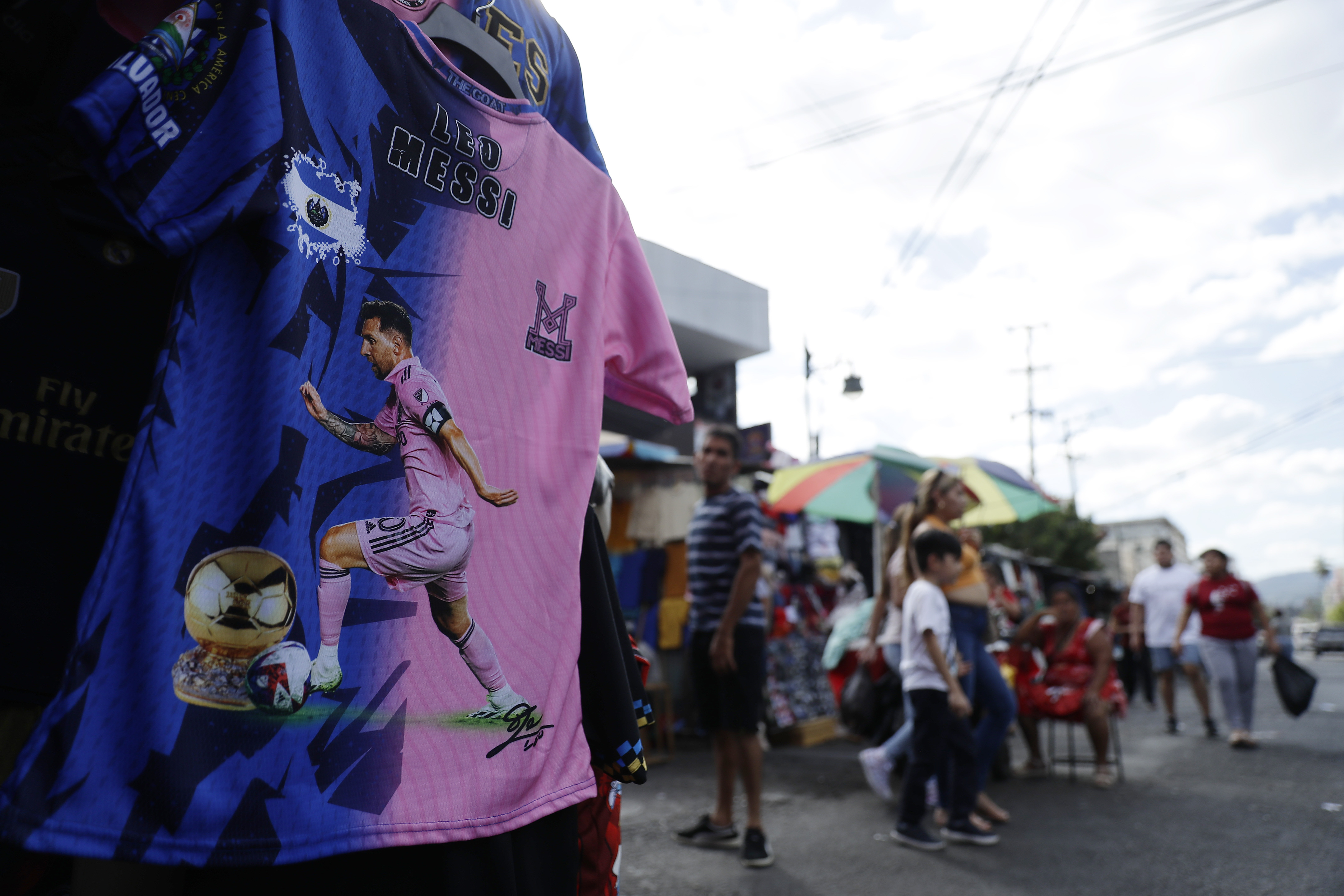 Messi en El Salvador'