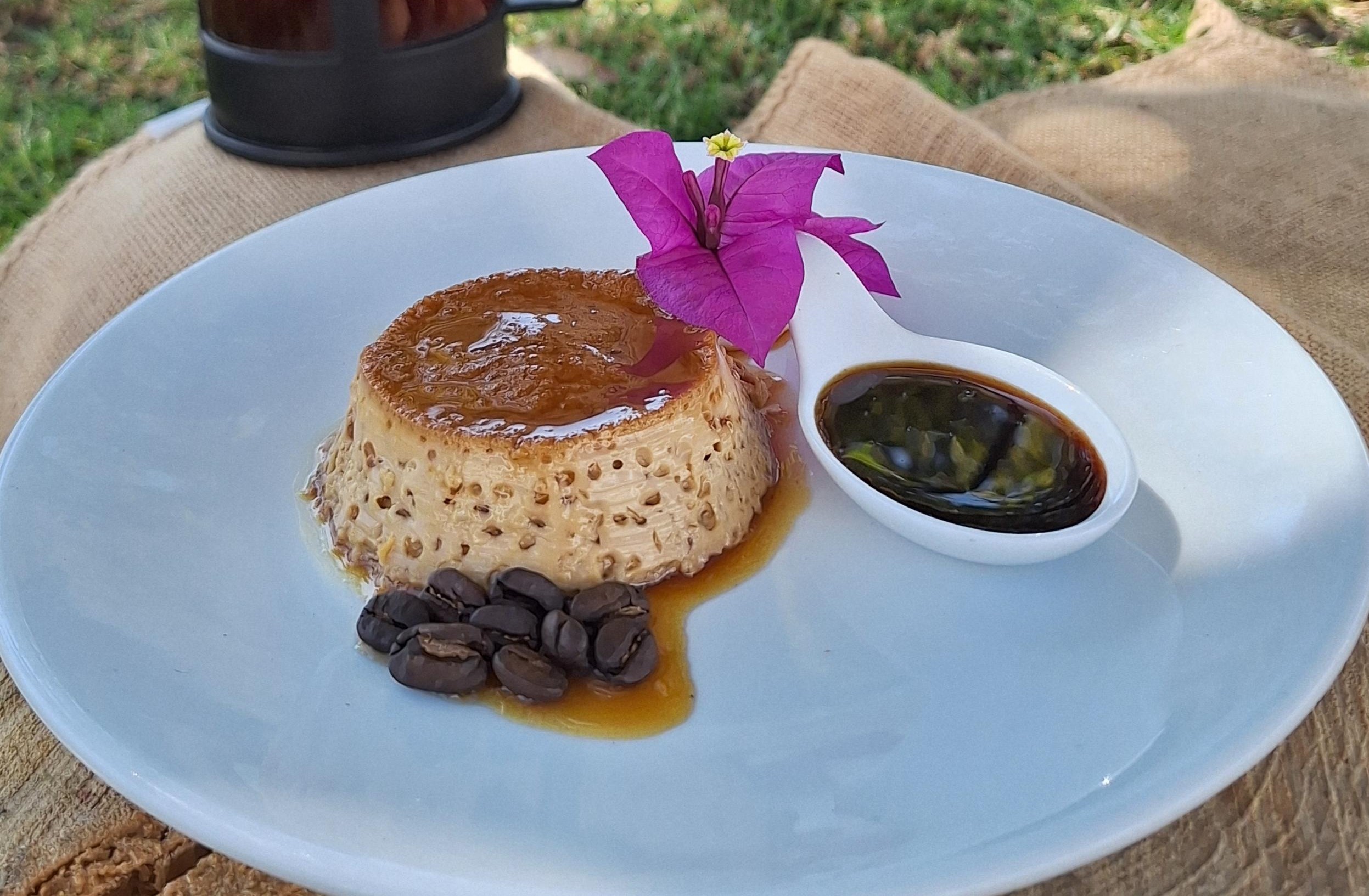 Paladar internacional: flan de café