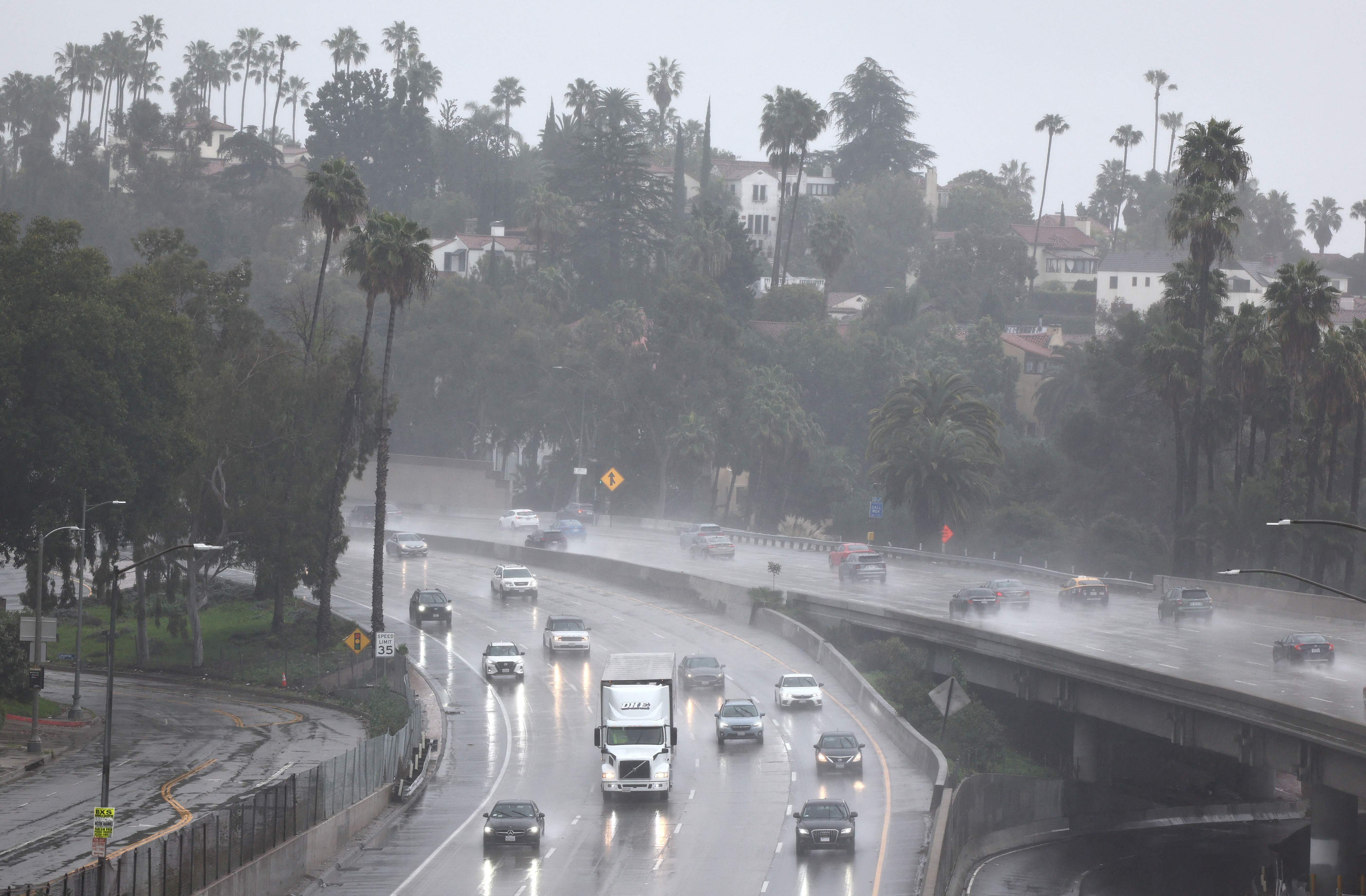 Lluvias en Califorina