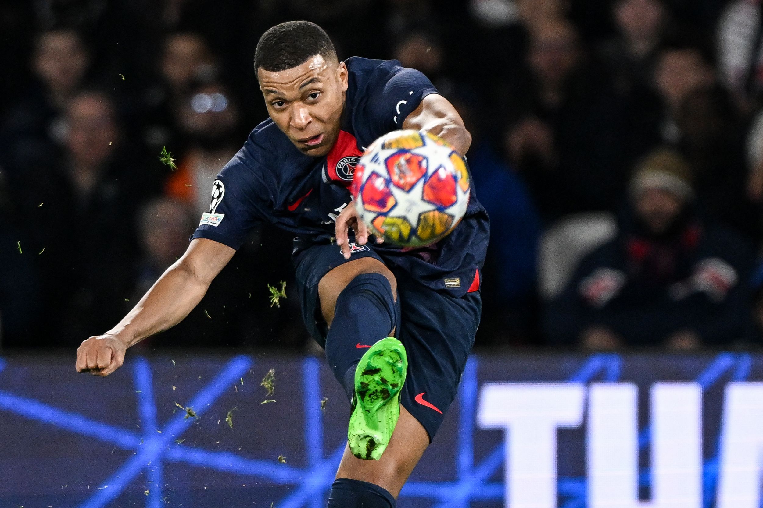 El delantero francés Kylian Mbappé marcó el primer gol del PSG sobre la Real Sociedad.