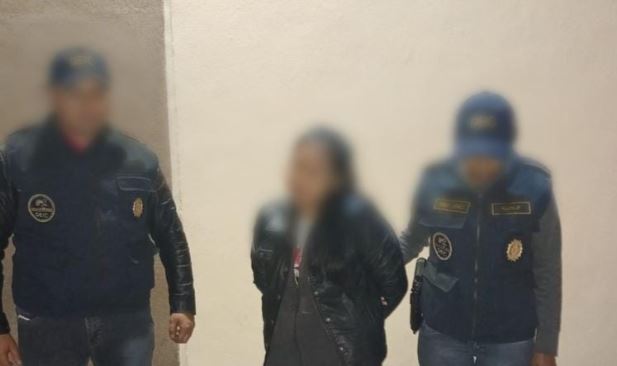 La Policía Nacional Civil (PNC) y el Ministerio Público (MP) reportaron la captura de Doménica Marleny “N”, de 24 años, sindicada del delito de maltrato contra persona menores de edad. (Foto Prensa Libre: MP)