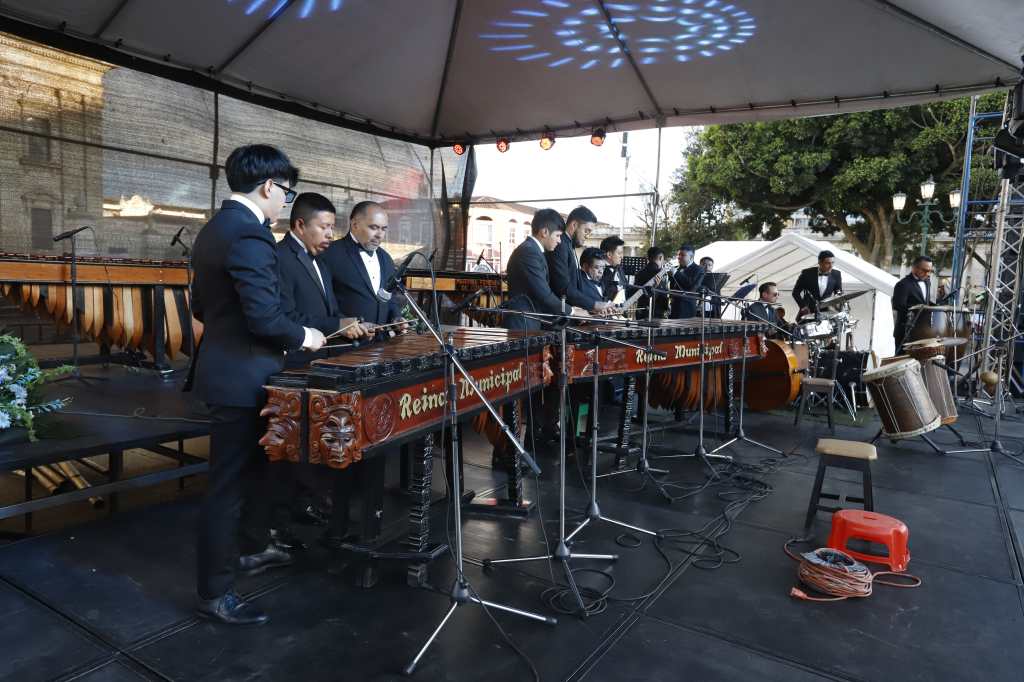 Conjunto de marimba