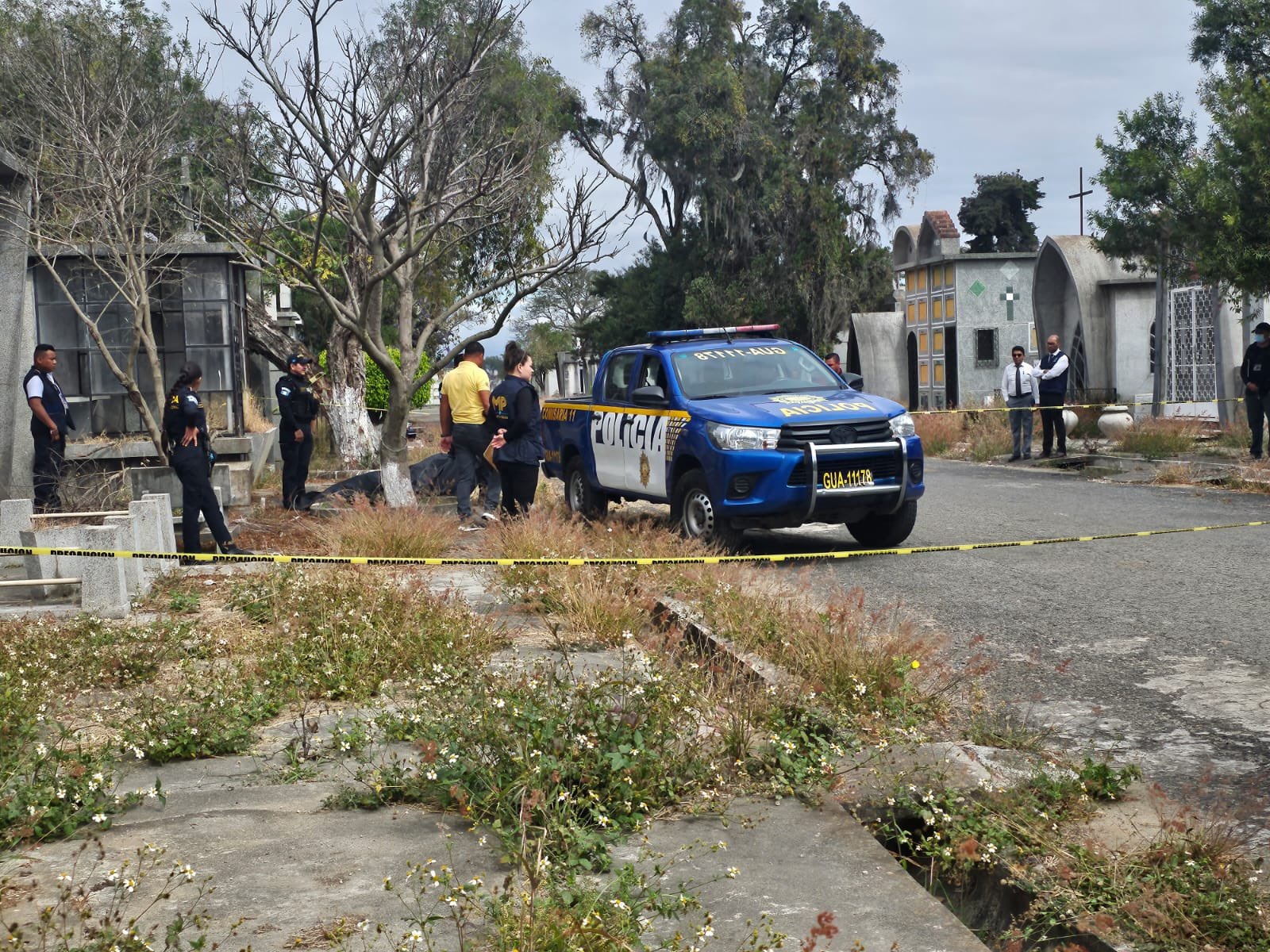 Mohammad Ali Ayed  Al Tobasi Fares, de 49 años, ciudadano jornado y nacionalizado guatemalteco, fue hallado muerto en un sector del cementerio general de la zona 3 de la Ciudad de Guatemala el 14 de febrero de 2024. (Foto Prensa Libre: Cortesía).