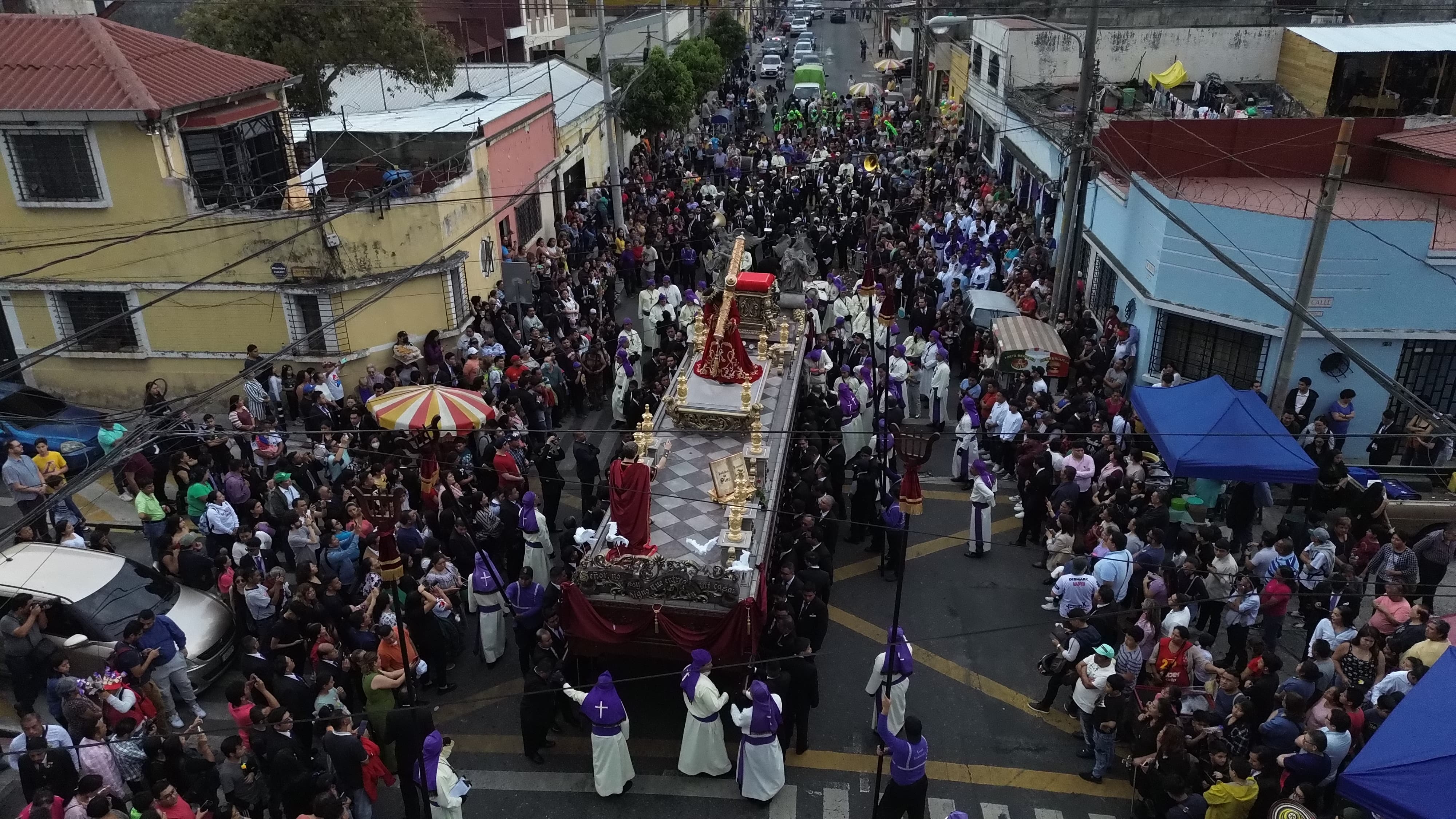 Así se vivieron las procesiones del primer domingo de Cuaresma 2024 en Antigua y la capital