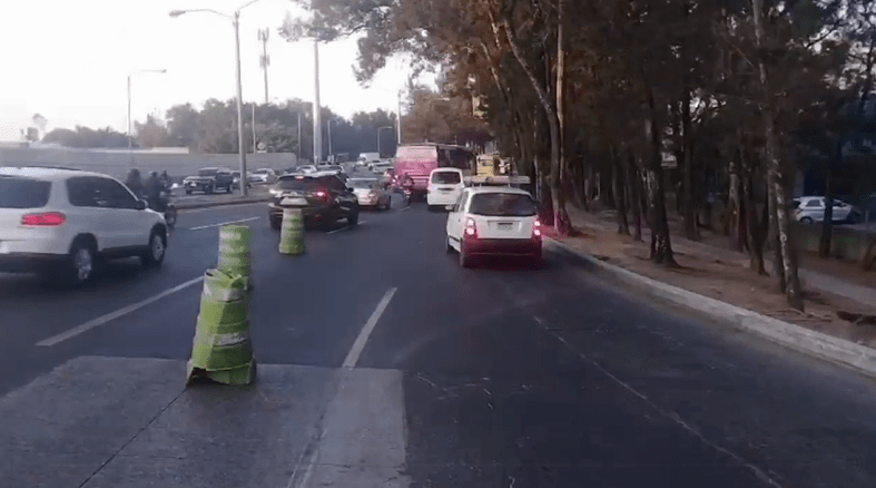 El tránsito es complicado este 5 de febrero por varios incidentes en el área metropolitana. (Foto Prensa Libre: PMT Capital)