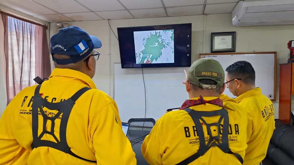 conred incendio forestal volcan de agua