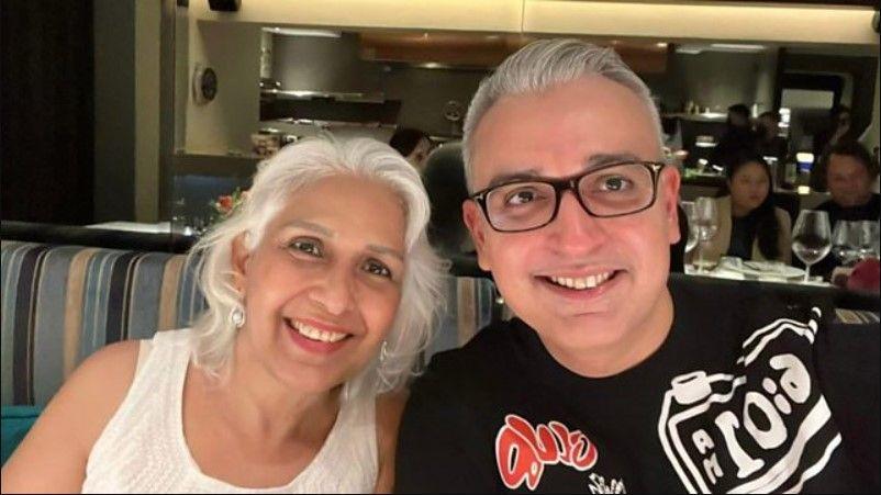 Pav Gill y su madre han estado siempre muy unidos. FOTO Pav Gill