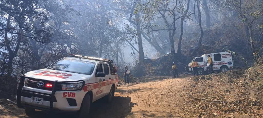 incendio volcan de agua