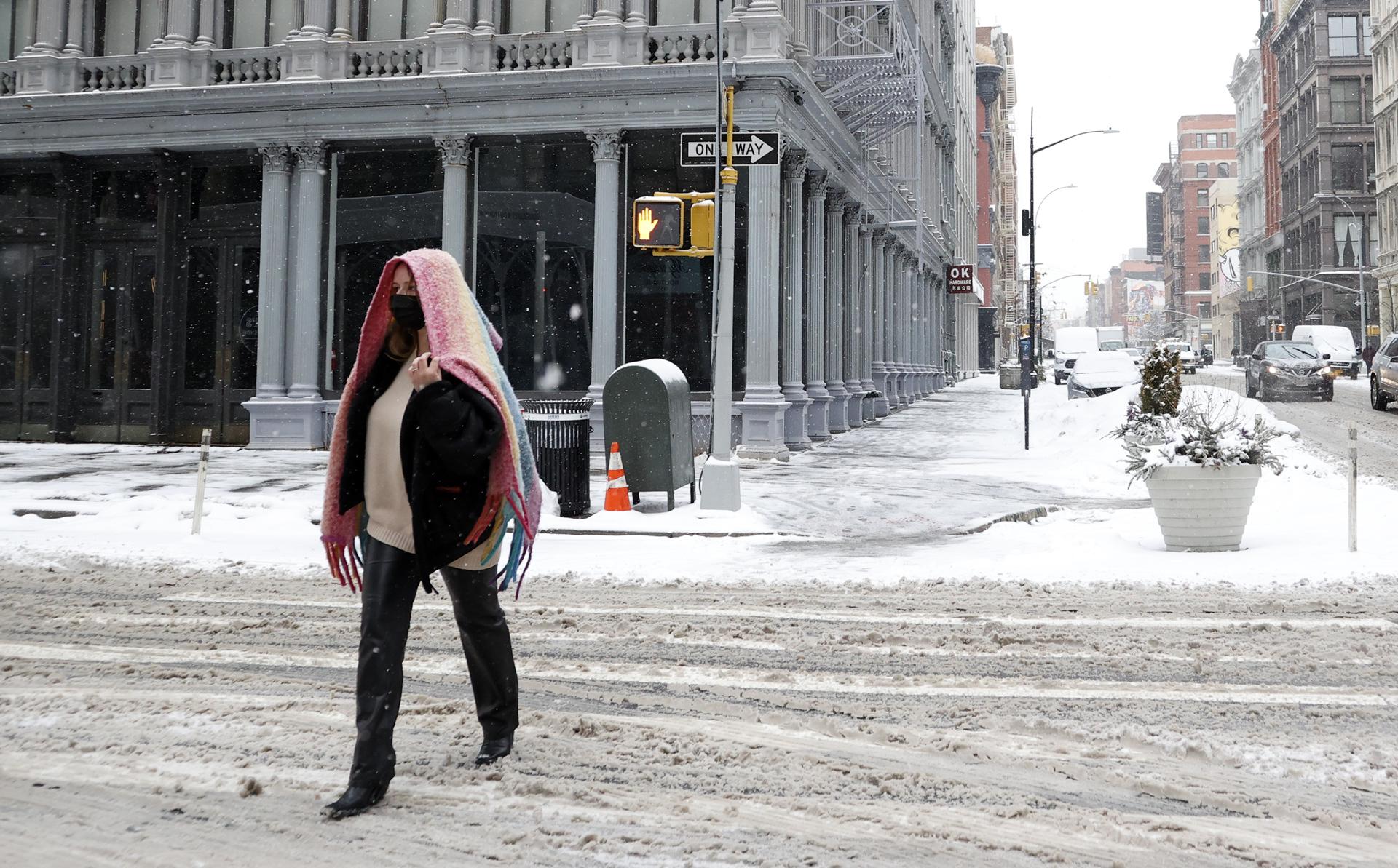 Nieve en Nueva York